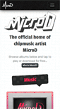 Mobile Screenshot of microdmusic.com